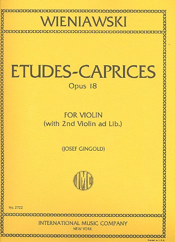 [118303] 6 Etudes Caprices op. 18