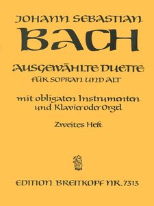 [128567] Ausgewählte Duette für Sopran und Alt mit obligaten Instrumenten - Zweites Heft
