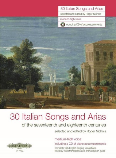 [203862] 30 italienische Lieder und Arien des 17. und 18. Jahrhunderts (Medium-High Voice)