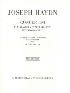 [HN-00311] Concertini für Klavier, 2 Violinen und Violoncello