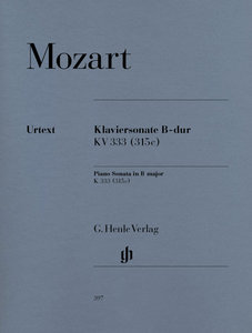 [HN-00397] Klaviersonate B-Dur KV 333