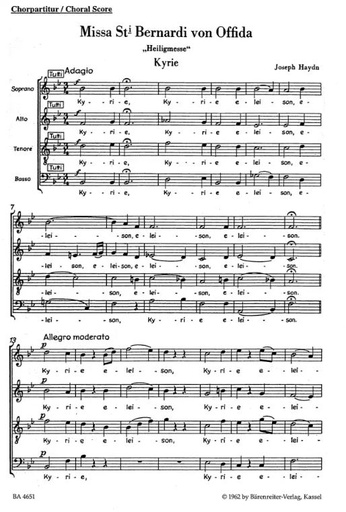 [188918] Heiligmesse, Hob. XXII:10