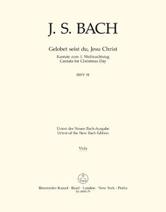 [151985] Gelobet seist du, Jesu Christ, BWV 91