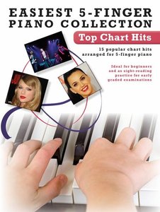 [278883] Top Chart Hits - Easiest 5-Finger Piano Collection