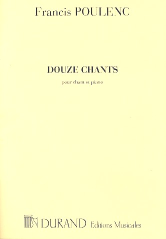 [289203] Douze Chants