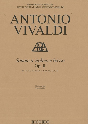 [298686] Sonate a violino e basso op. 2 RV 27, 31, 14, 20, 36, 1, 8, 23, 16, 21, 9, 32