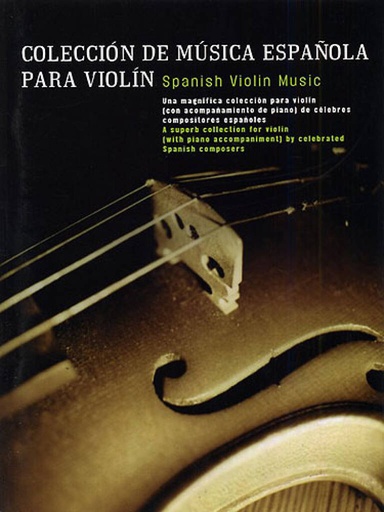 [111646] Coleccion de Musica Espanola para Violin