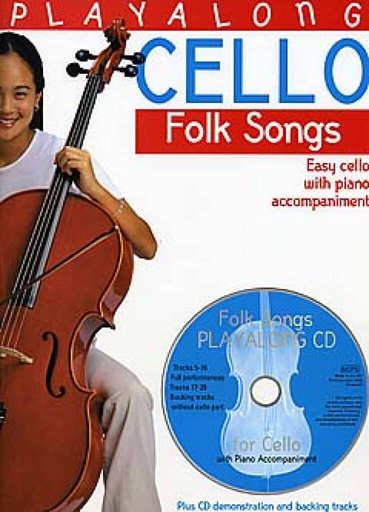 [105843] Playalong Cello - Folk Songs