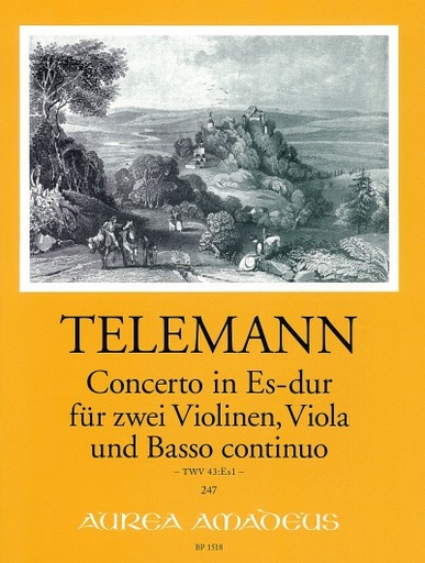 [211372] Concerto Es-Dur TWV 43:Es1