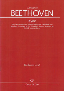 [314191] Kyrie nach dem Adagio der Mondscheinsonate op. 27/2