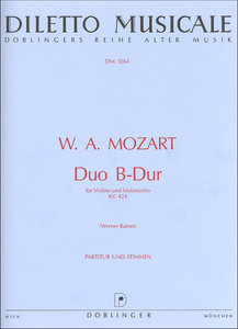 [DM-01264] Duo B-Dur K 424