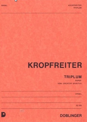 [02-00250] Triplum super Veni creator spiritus