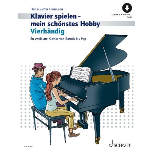 [144164] Klavierspielen - mein schönstes Hobby -  Vierhändig