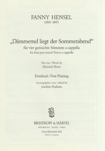 [284855] Dämmernd liegt der Sommerabend