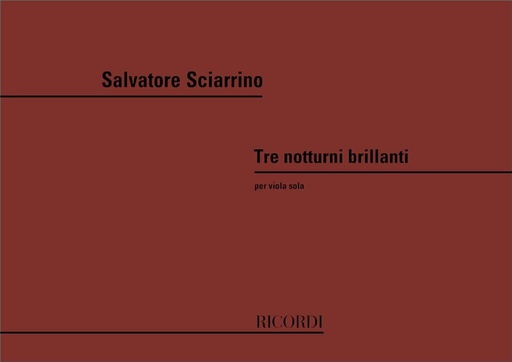 [131019] 3 Notturni brillanti