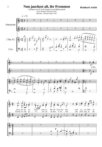 [257769] Nun jauchzet all ihr Frommen