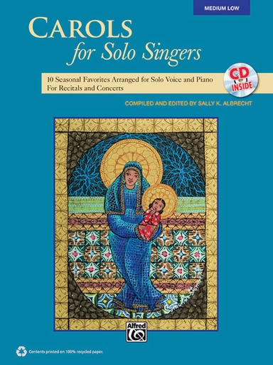 [259411] Carols for Solo Singers - Medium Low