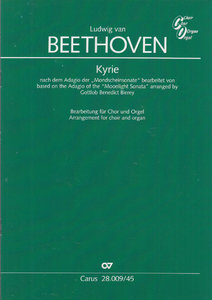 [316524] Kyrie nach dem Adagio der Mondscheinsonate op. 27/2 (cis-moll)
