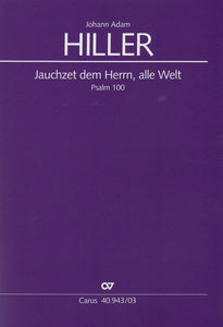 [276724] Jauchzet dem Herrn alle Welt