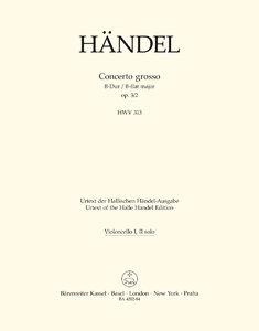 [129644] Concerto grosso B-Dur op. 3/2 HWV 313