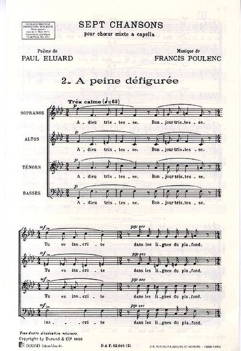 [189475] A peine defiguree