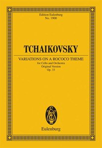 [233462] Variations on a Rococo Theme op. 33 (Original Version)