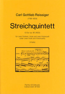 [233540] Streichquintett G-Dur op. 90 (1833)