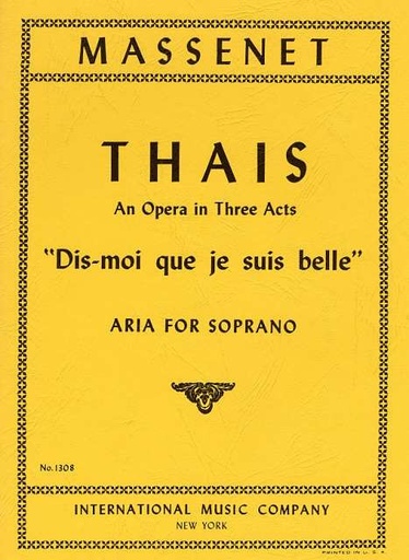 [73578] Dis moi que je suis belle aus "Thais"