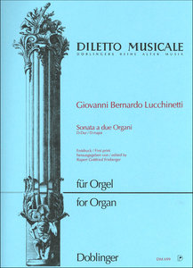 [DM-00699] Sonata a due Organi für 2 Orgeln (Cembali, Klaviere)