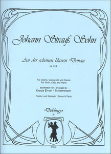 [37-00220] An der schönen blauen Donau op. 314