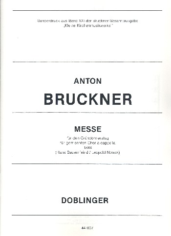 [44-00007-PA] Messe für den Gründonnerstag ( 1844 )