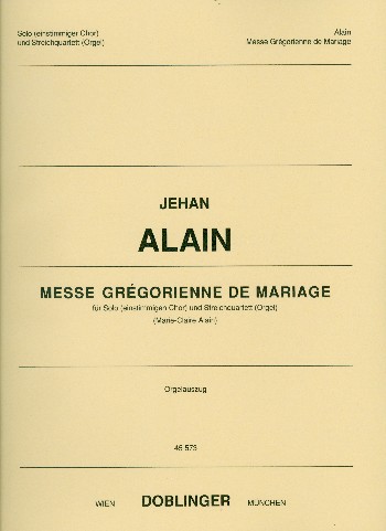 [45-00573-ORP] Messe gregorienne de mariage