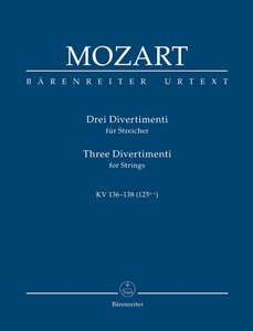 [67797] 3 Divertimenti KV 136, 137, 138
