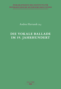 [307913] Die Vokale Ballade im 19. Jahrhundert