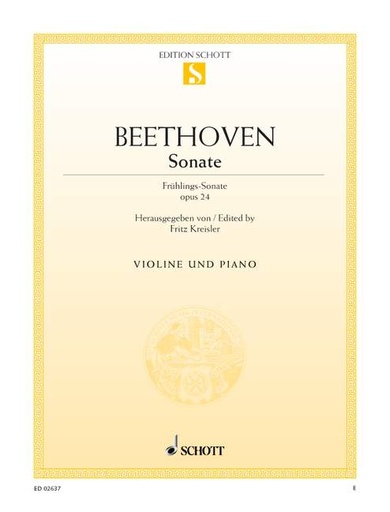 [307988] Sonate F-Dur op. 24 "Frühlingssonate"