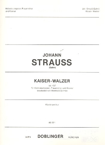 [65-00921-KLA] Kaiser-Walzer op. 437