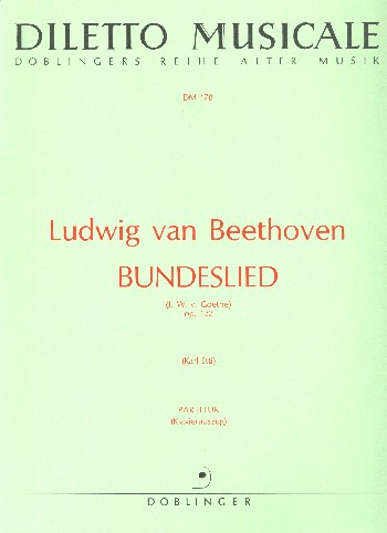 [DM-00478-PA] Bundeslied, op. 122