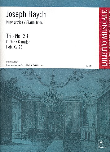 [DM-00489] Klaviertrio Nr. 39 G-Dur Hob. XV:25 "Zigeunertrio"