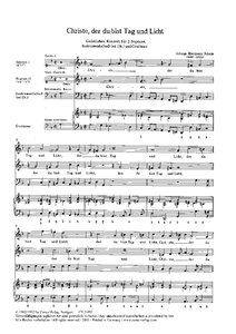 [166831] Christe, der du bist Tag und Licht