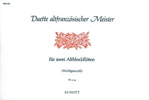 [79248] Duette altfranzösische Meister