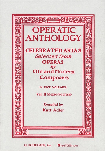 [76437] Operatic Anthology Band 2 Mezzo and Alt