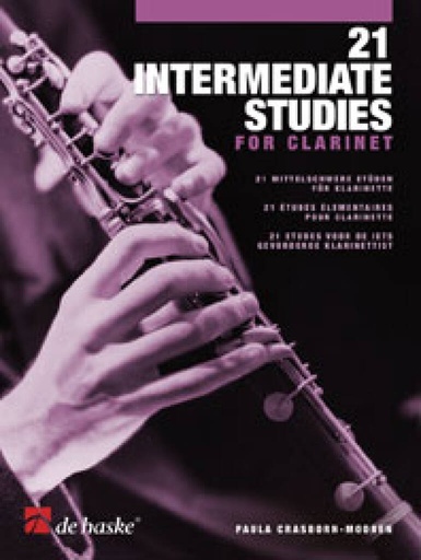 [317279] 21 Intermediate Studies for Clarinet