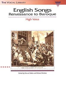 [82067] English Songs - Renaissance to Baroque high voice