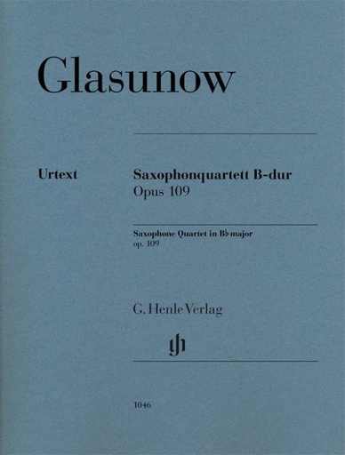 [HN-01046] Saxophonquartett B-Dur op. 109