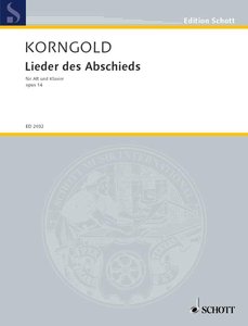 [86138] Lieder des Abschieds op. 14