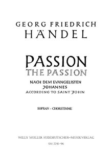 [161037] Johannes-Passion (1704)