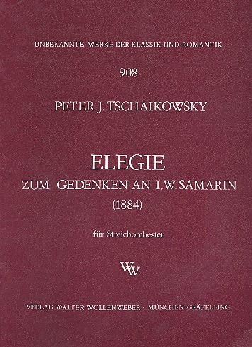 [107278] Elegie zum Gedenken an Samarin