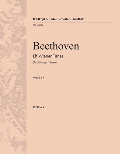 [107339] Elf Wiener Tänze WoO 17 "Mödlinger Tänze"
