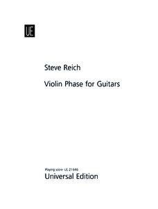 [282464] Violin Phase for Guitars