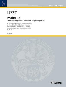 [226459] Psalm 13  Herr wie lange willst du meiner so gar vergessen